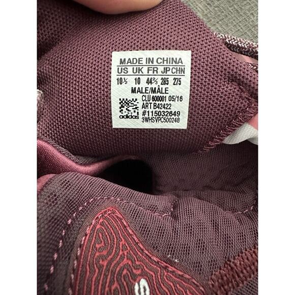 Adidas Boost Geofit 2016 Crazy Explosive Primeknit Sneaker Maroon Size 10.5 Men main image 6